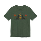 Black Birds Folk Art T-shirt