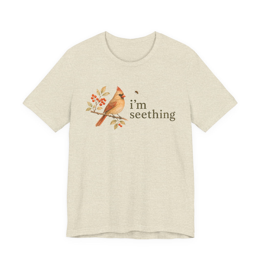 Seething Cardinal T-shirt