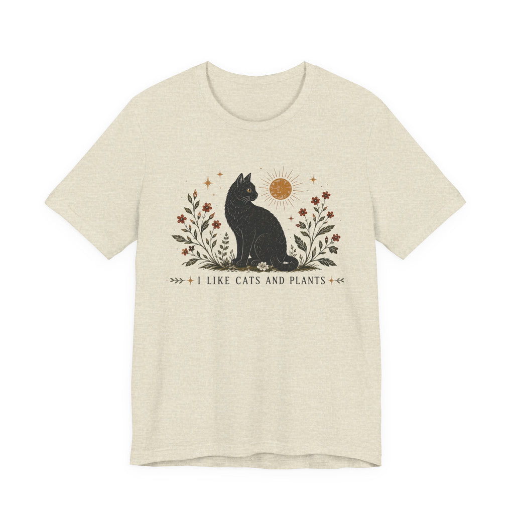 Plants and Cats T-shirt