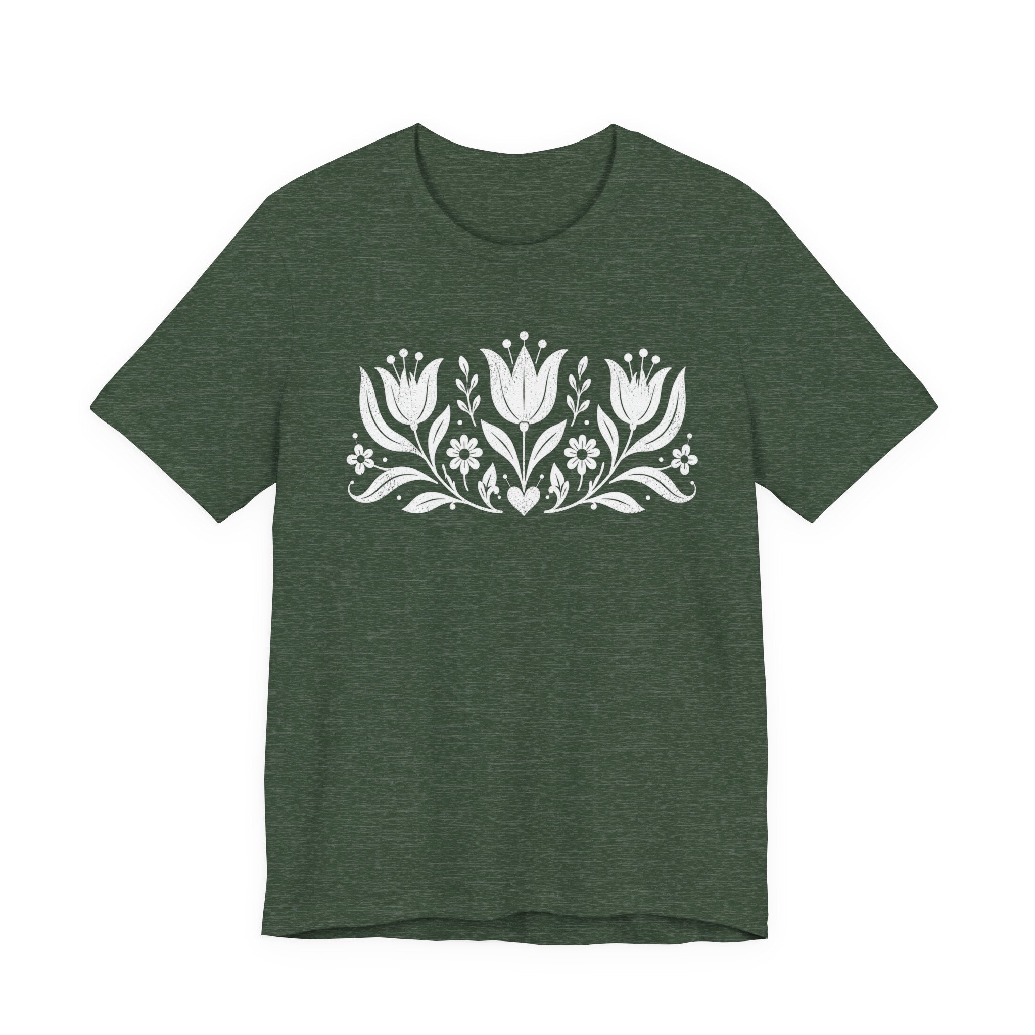 Folk Tulips T-shirt