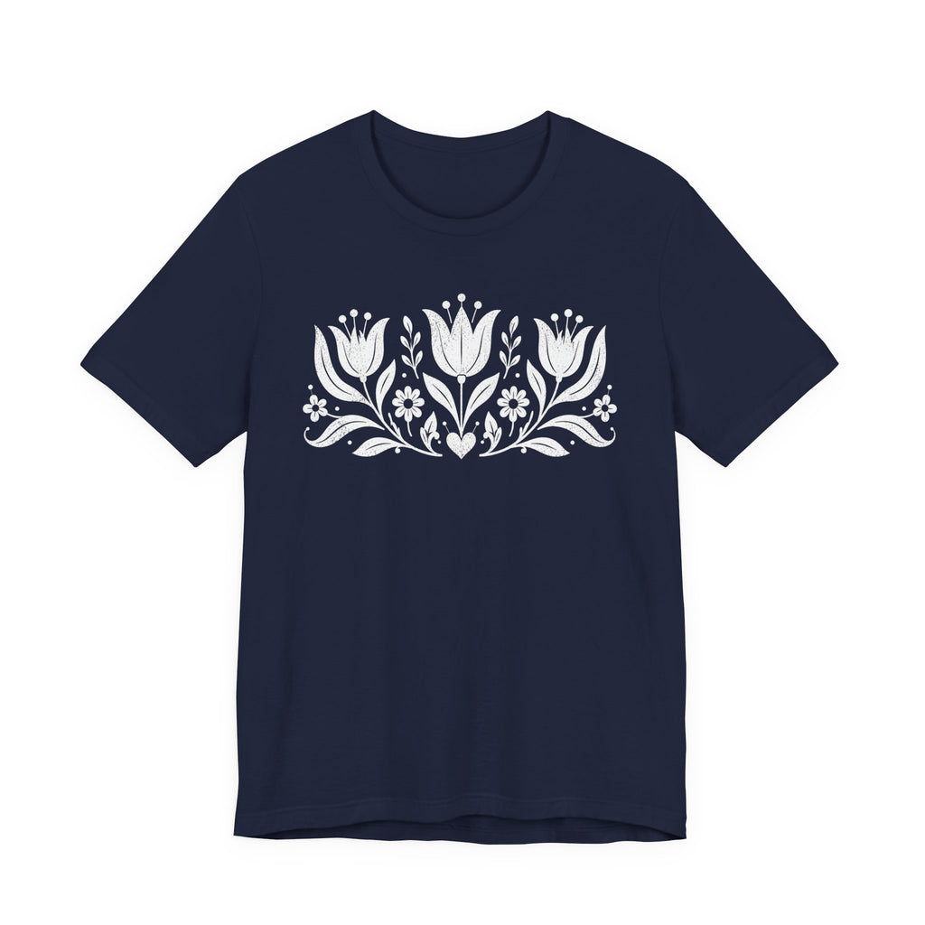 Folk Tulips T-shirt