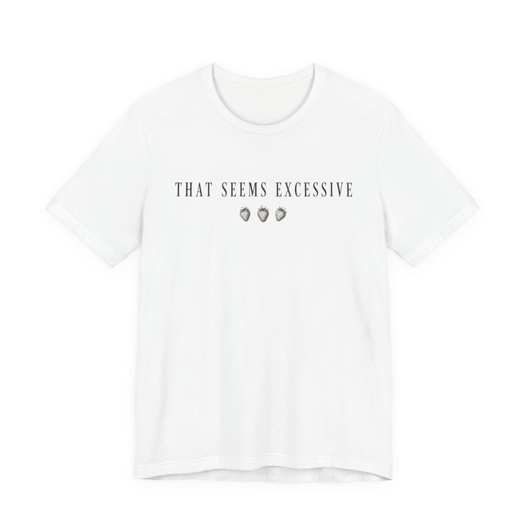 Seems Excessive T-shirt