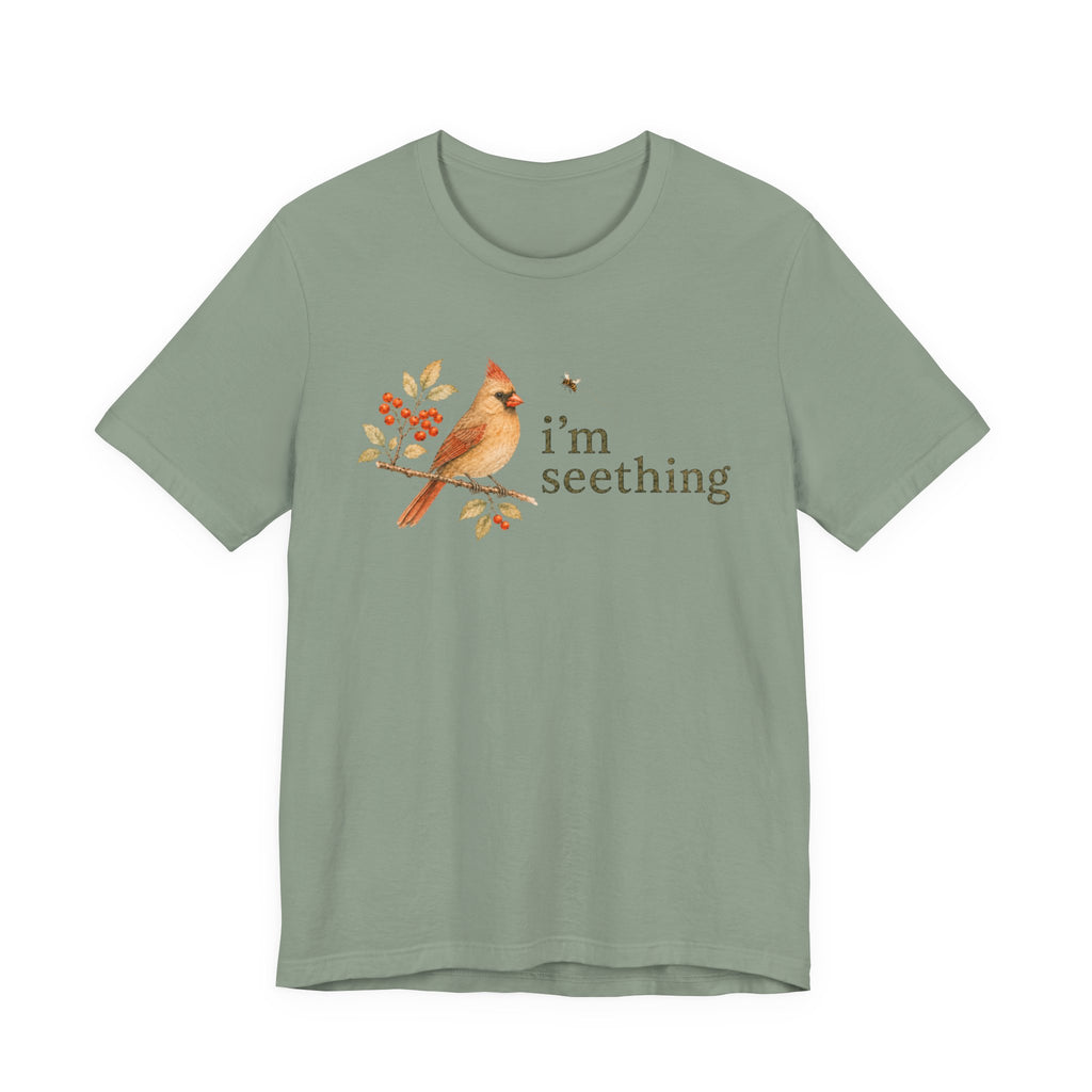 Seething Cardinal T-shirt