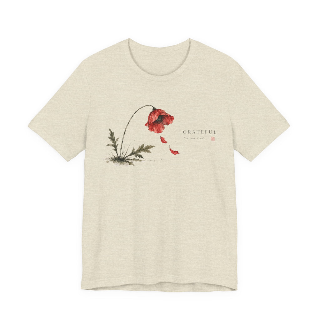 Grateful Poppy T-shirt