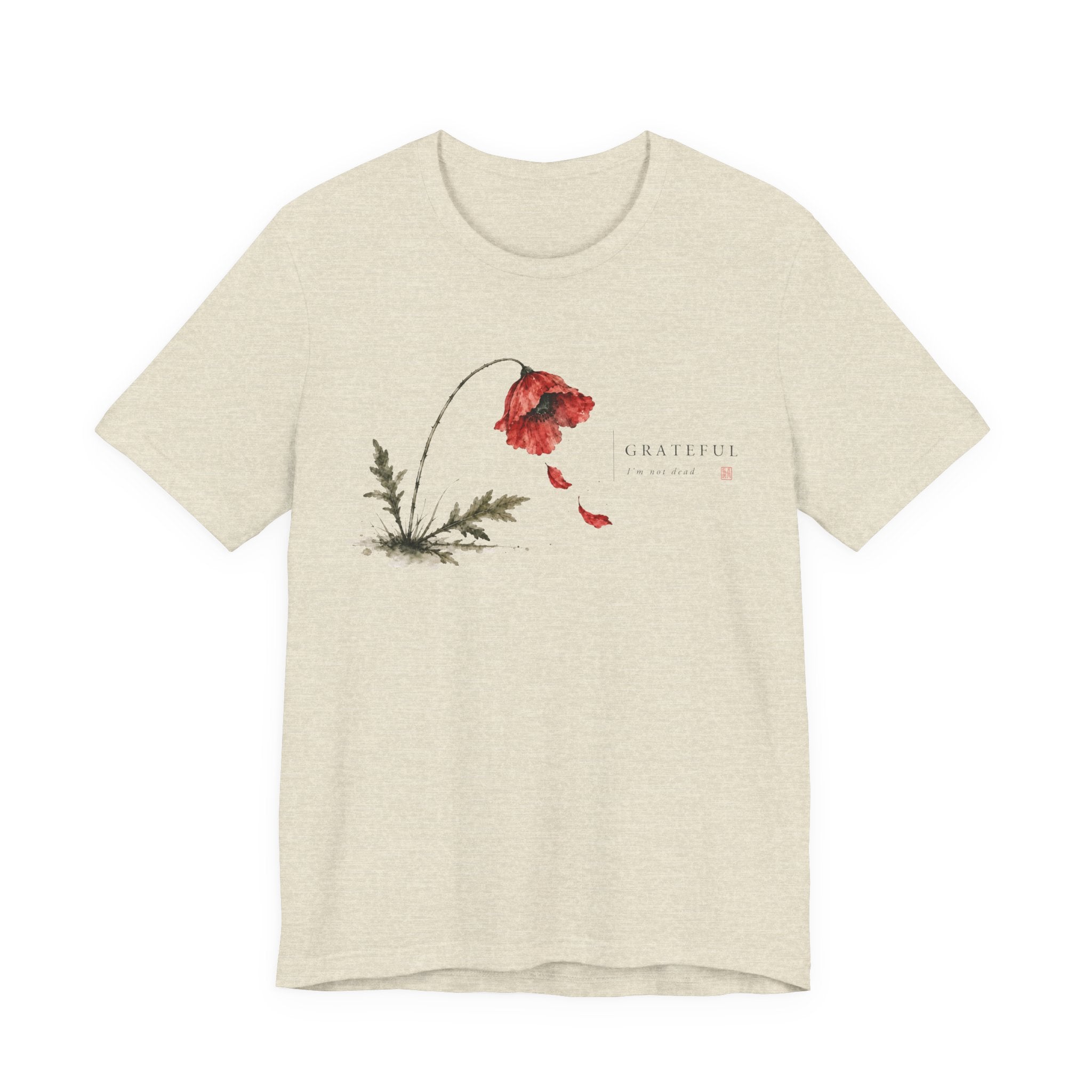 Grateful Poppy T-shirt