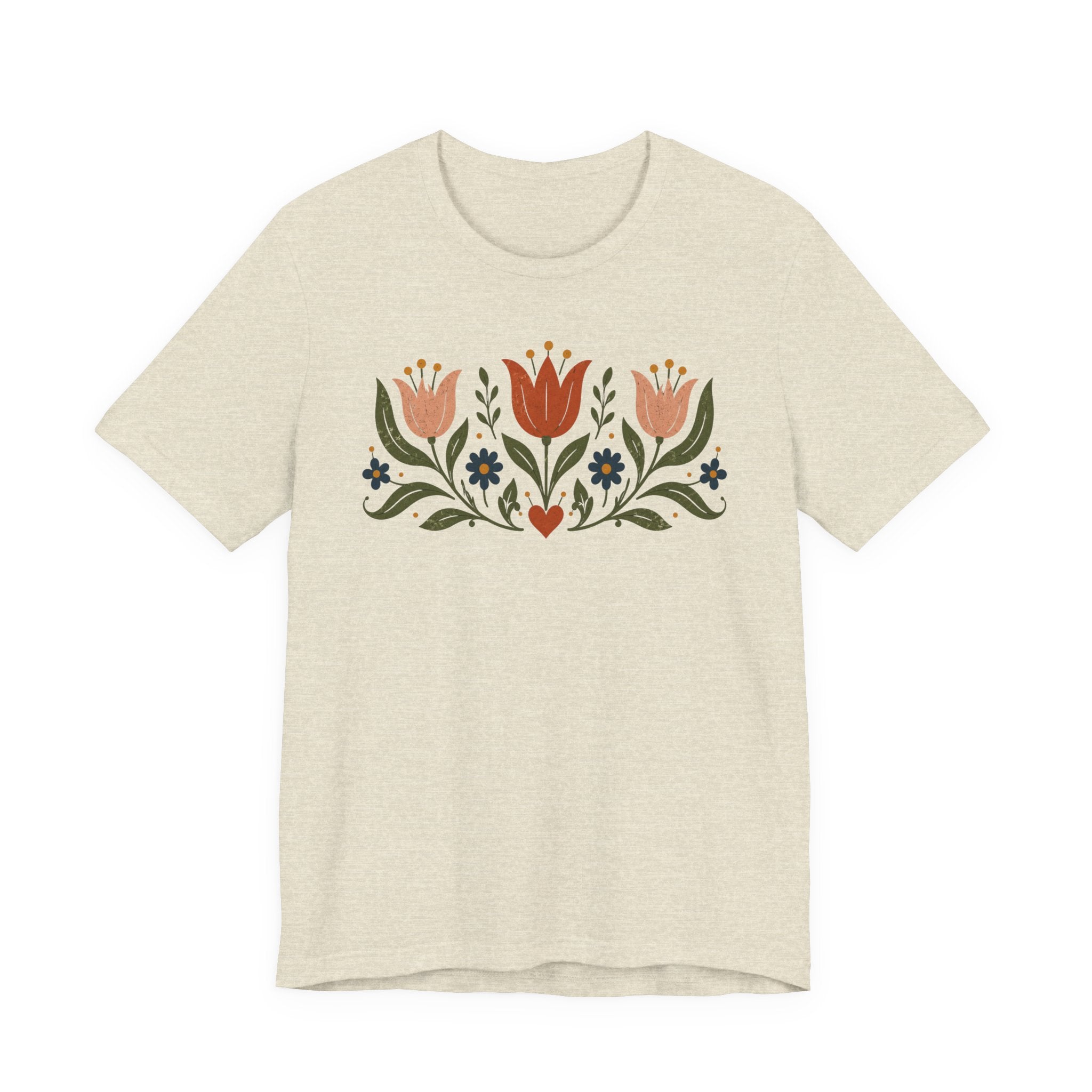 Folk Tulips T-shirt