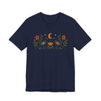 Black Birds Folk Art T-shirt