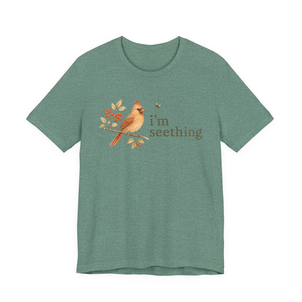 Seething Cardinal T-shirt
