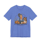 Stupid People Collie T-shirt