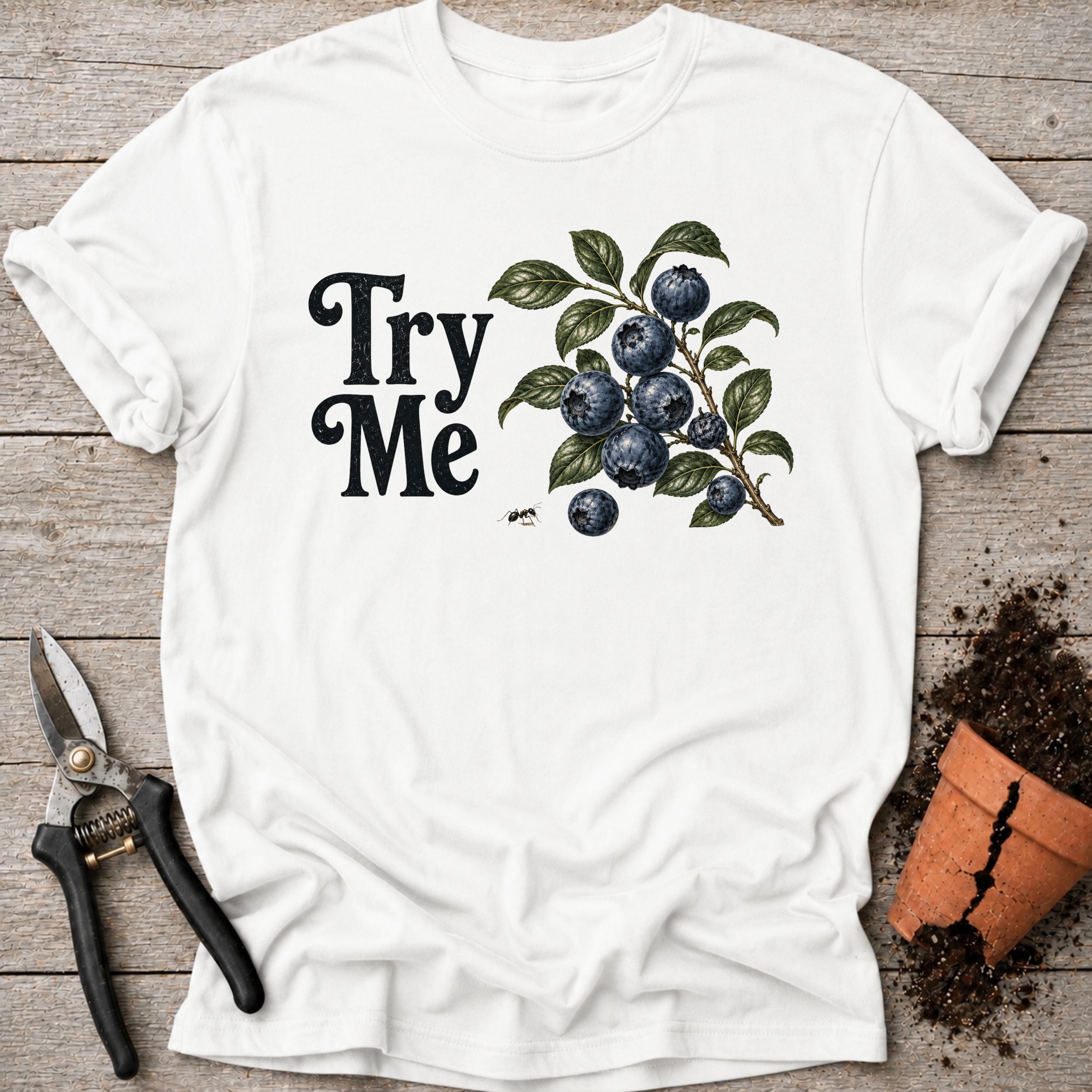 Try Me Blueberry T-shirt