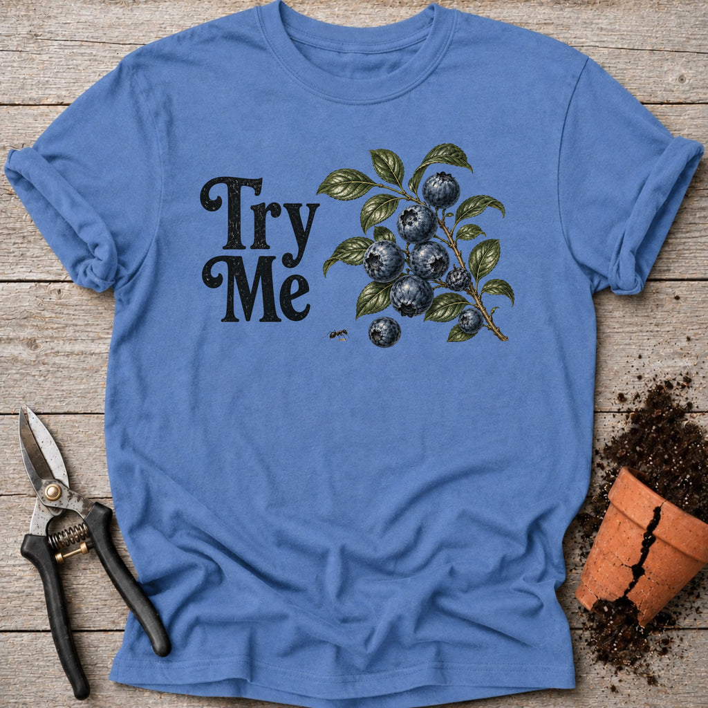 Try Me Blueberry T-shirt