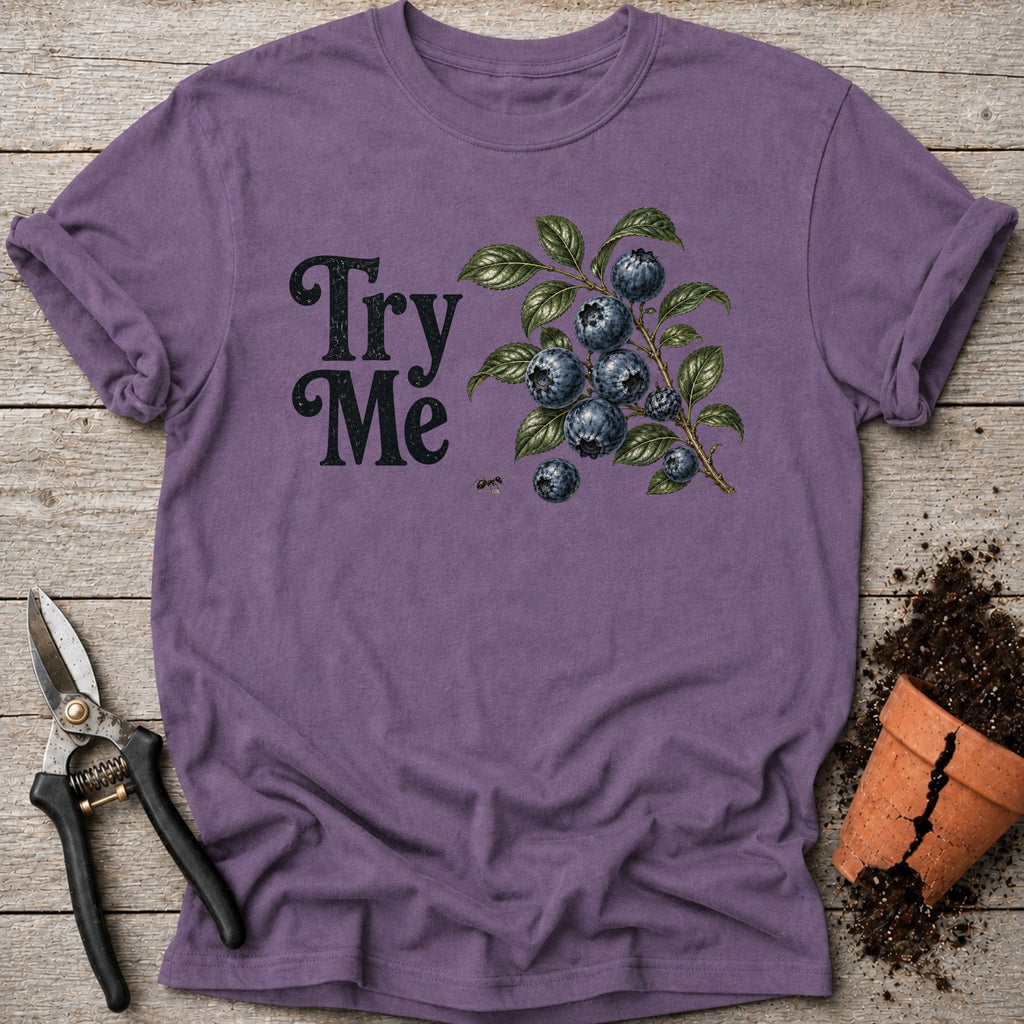 Try Me Blueberry T-shirt