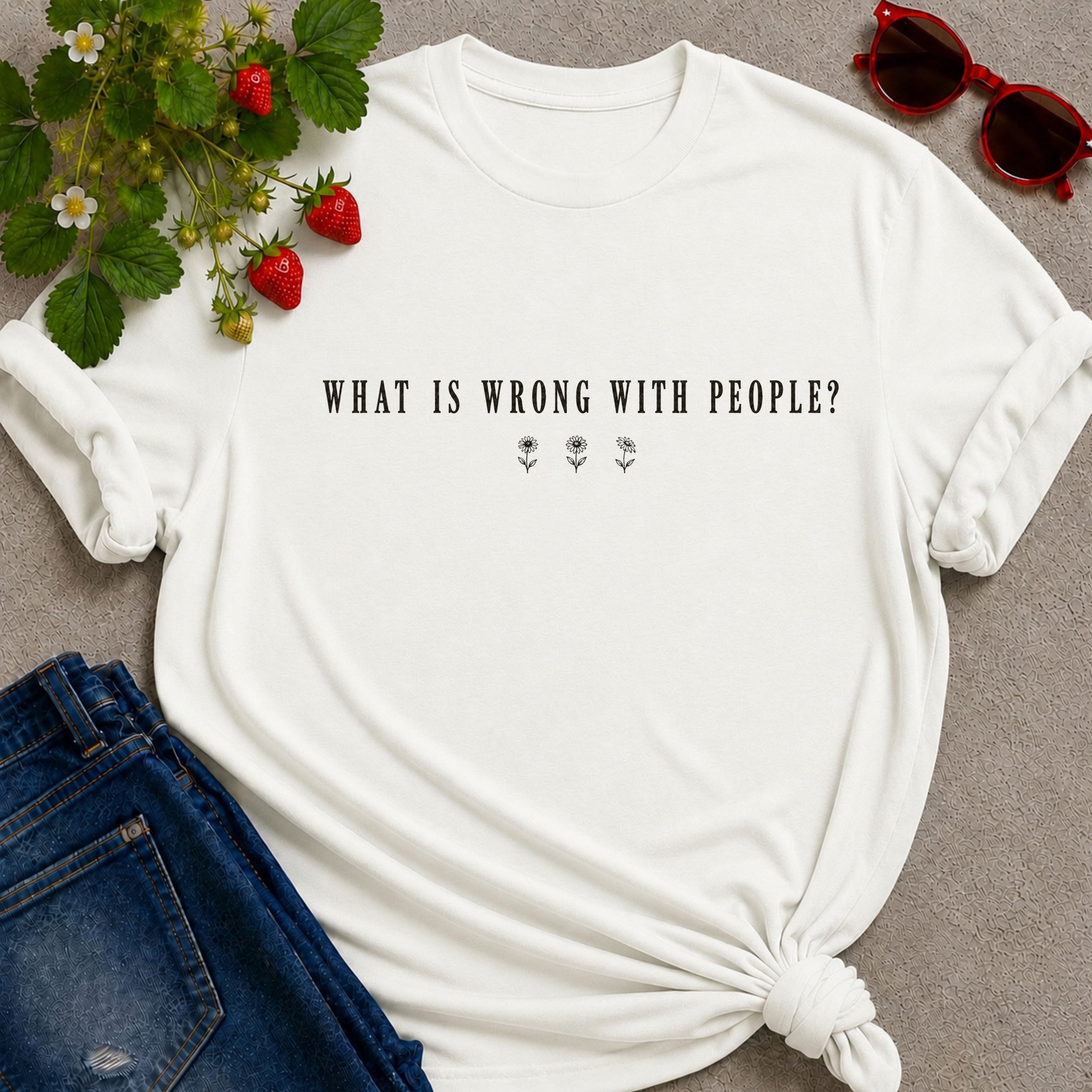 Wrong with People T-shirt