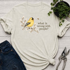 What is Wrong Goldfinch T-shirt