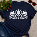 Folk Tulips T-shirt
