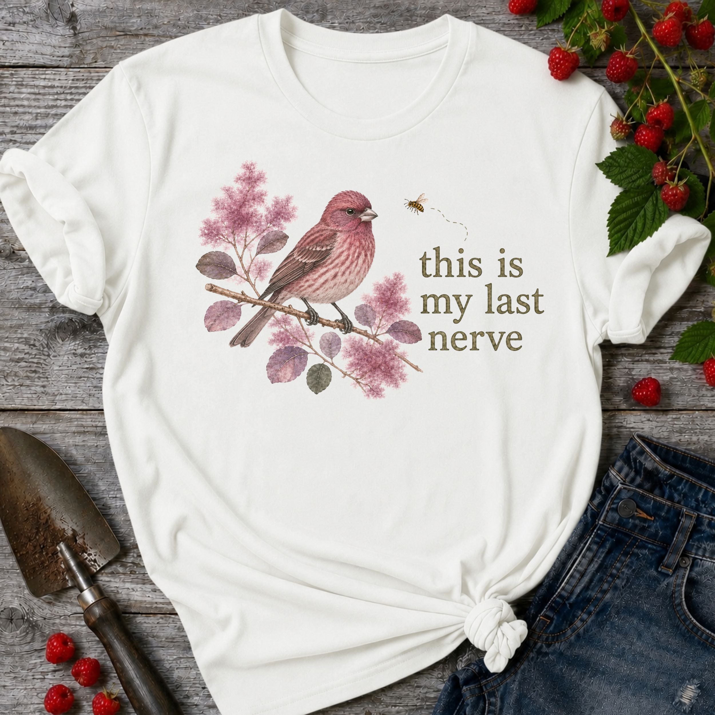 Last Nerve Finch T-shirt