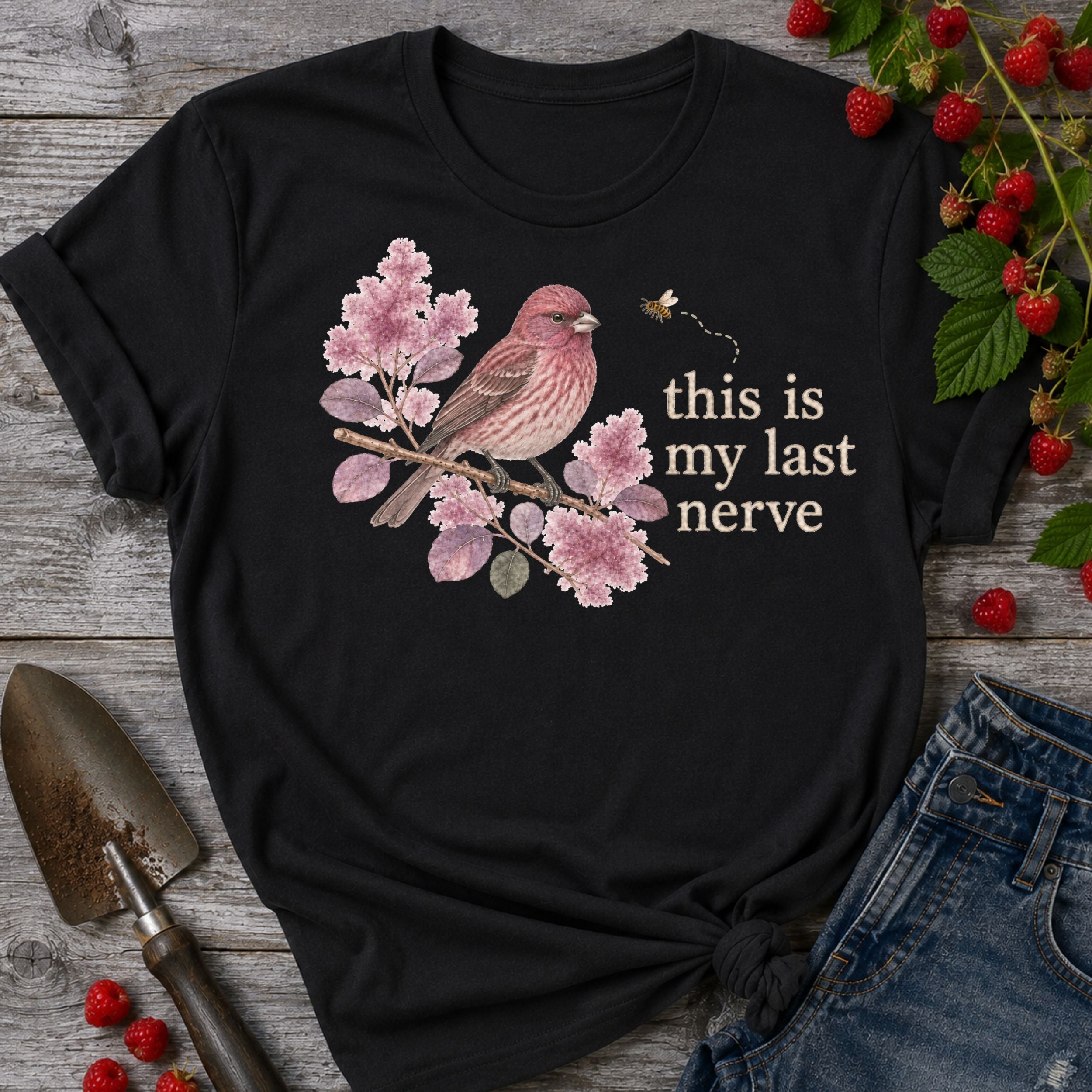 Last Nerve Finch T-shirt