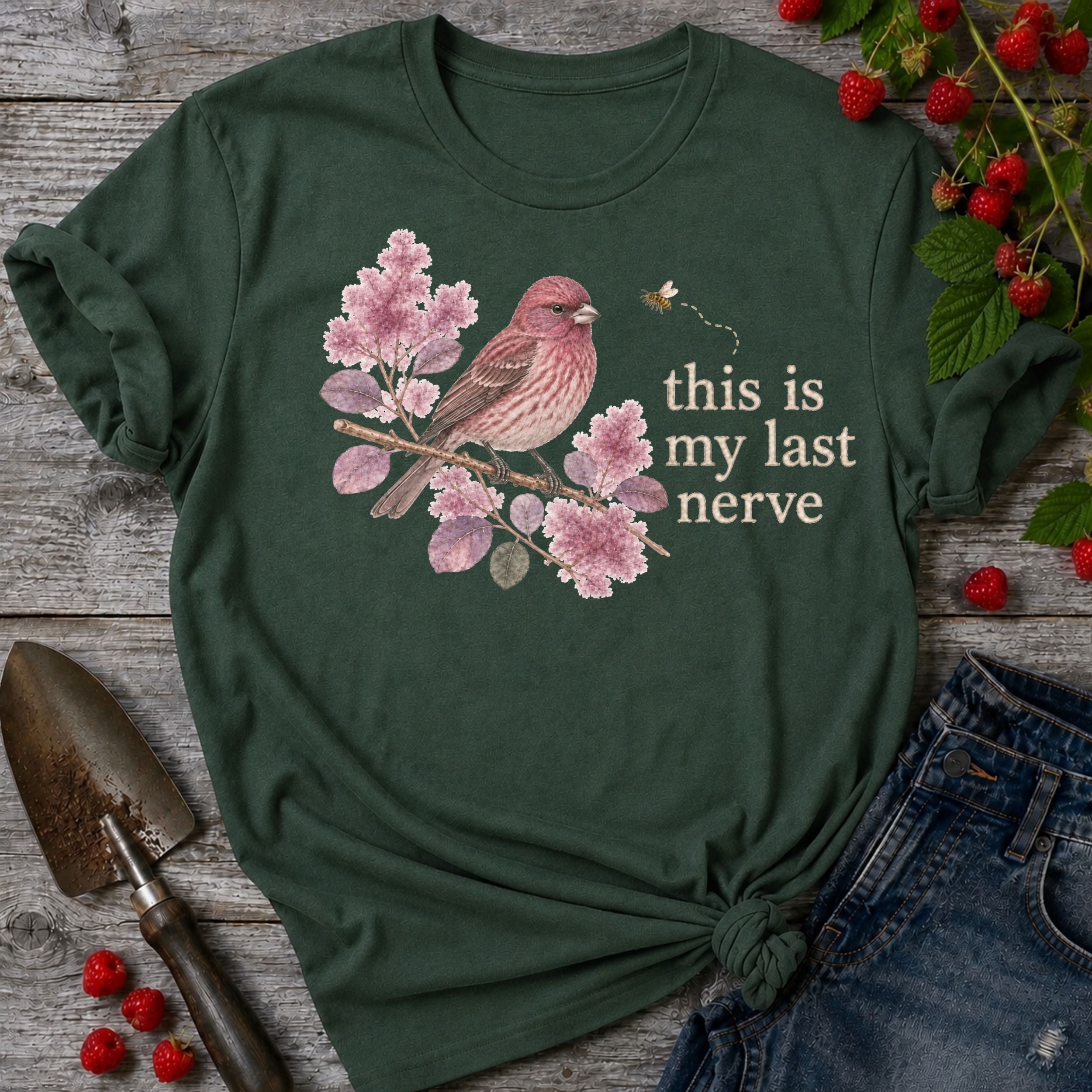 Last Nerve Finch T-shirt