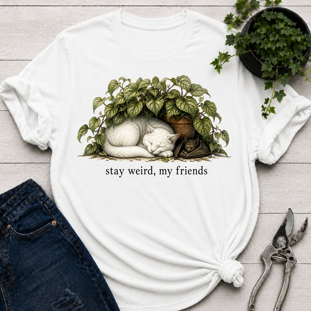 Cat and Bat T-shirt
