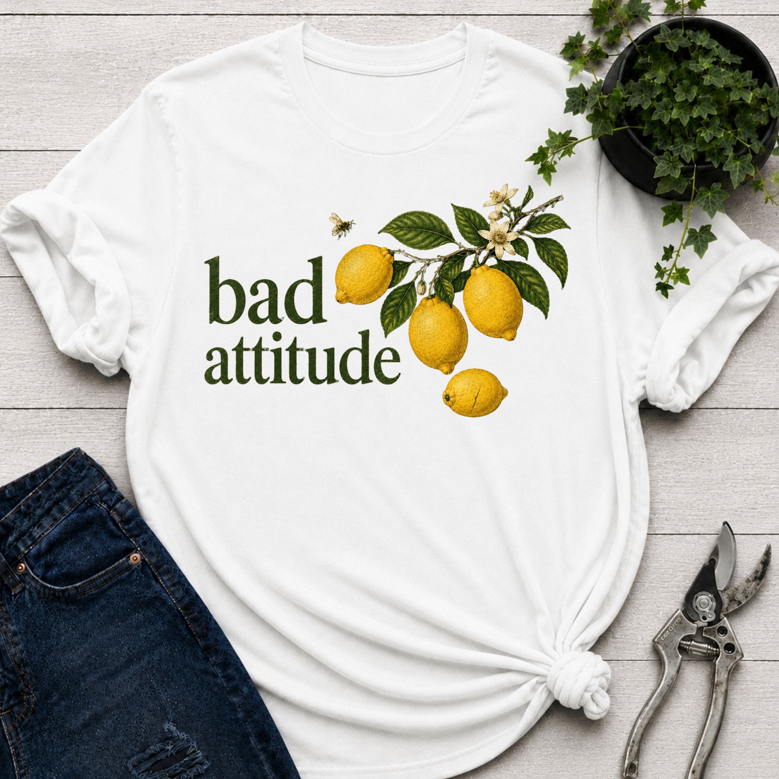 Bad Attitude Lemons T-shirt