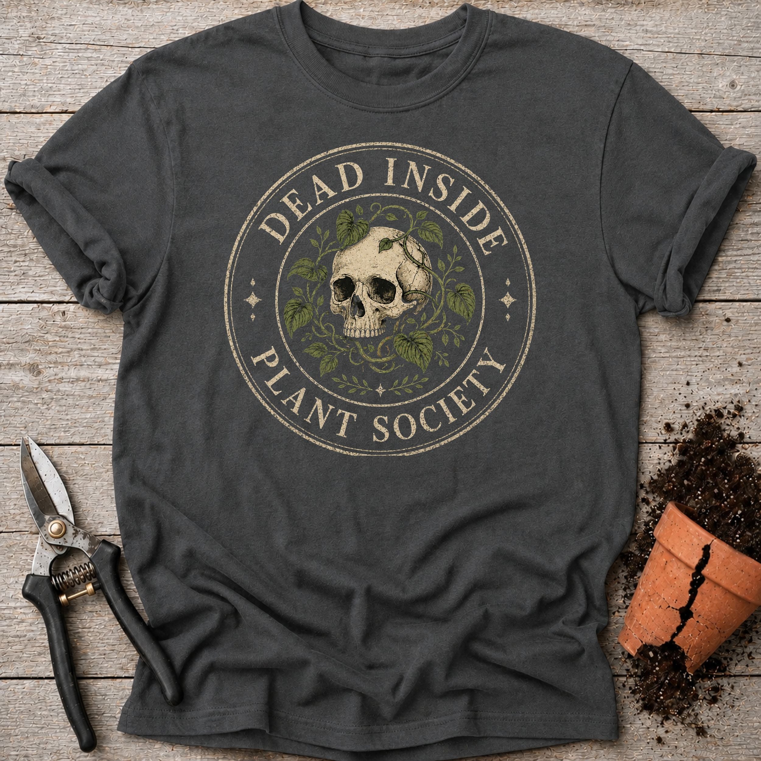 Dead Inside Badge T-shirt