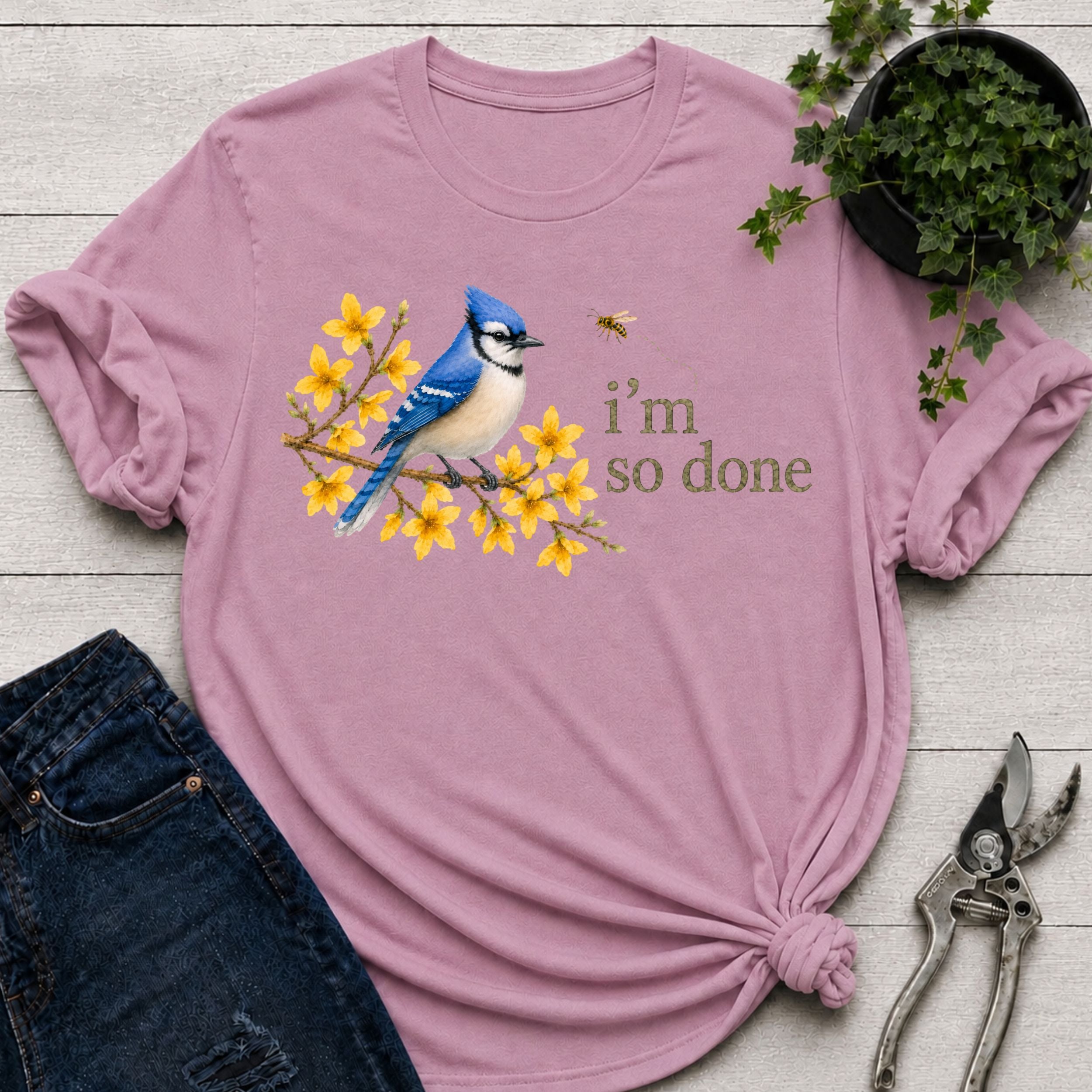 Done Blue Jay T-shirt