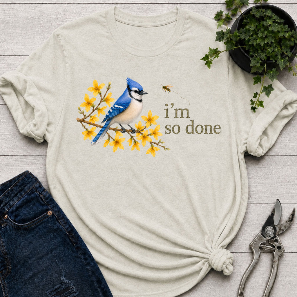 Done Blue Jay T-shirt
