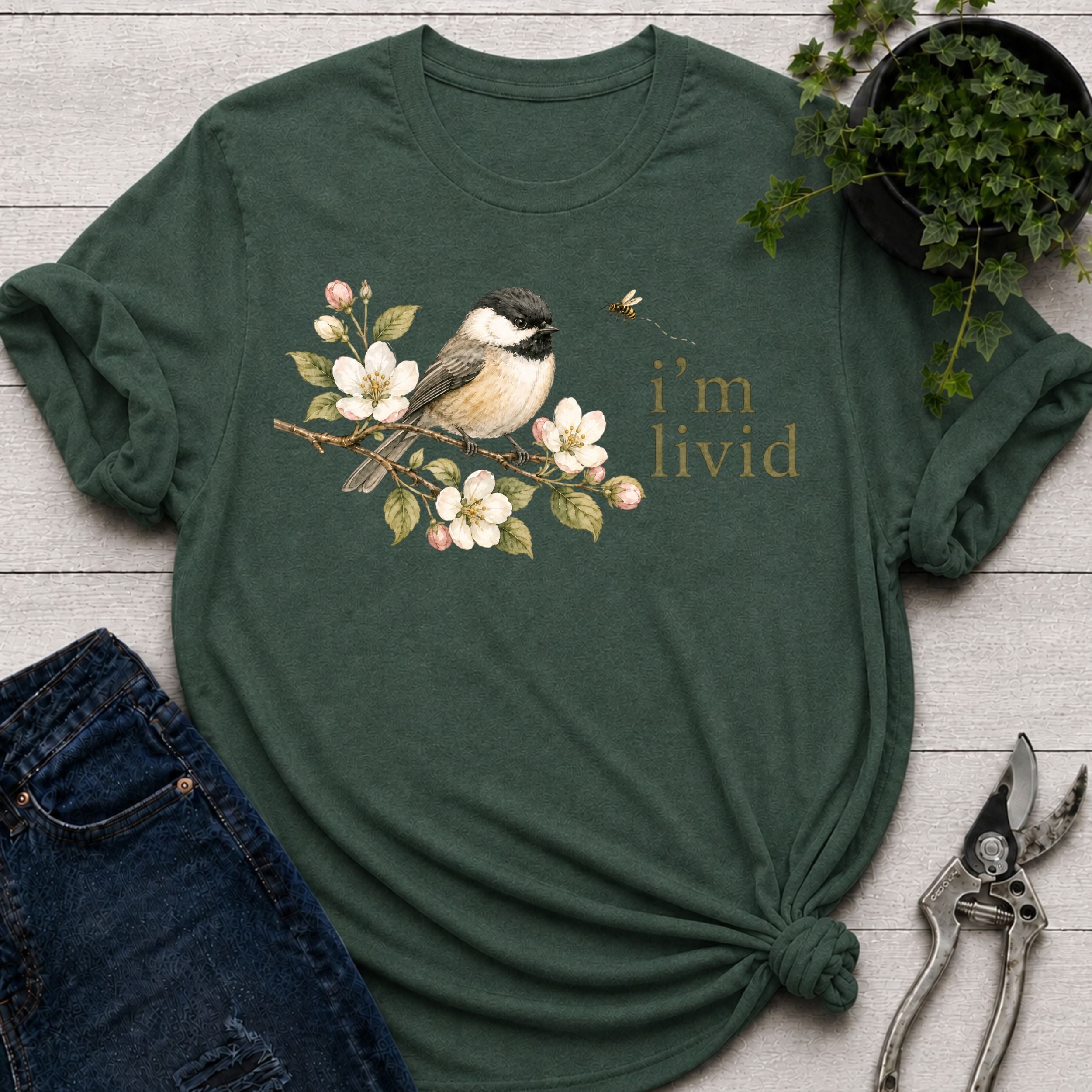 Livid Chickadee T-shirt