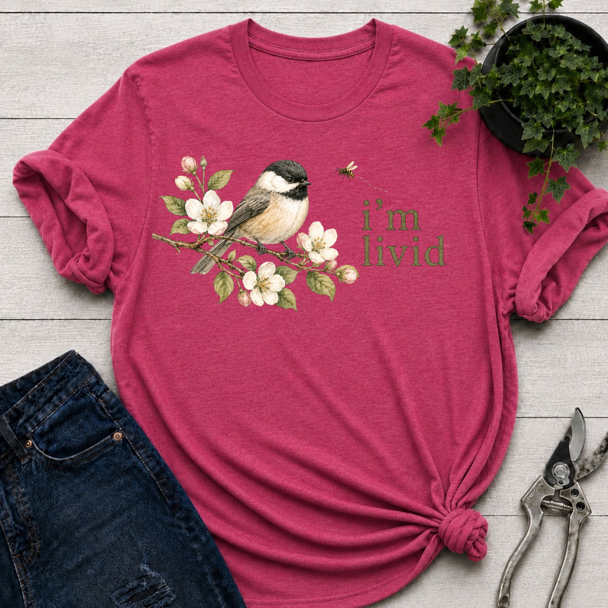 Livid Chickadee T-shirt