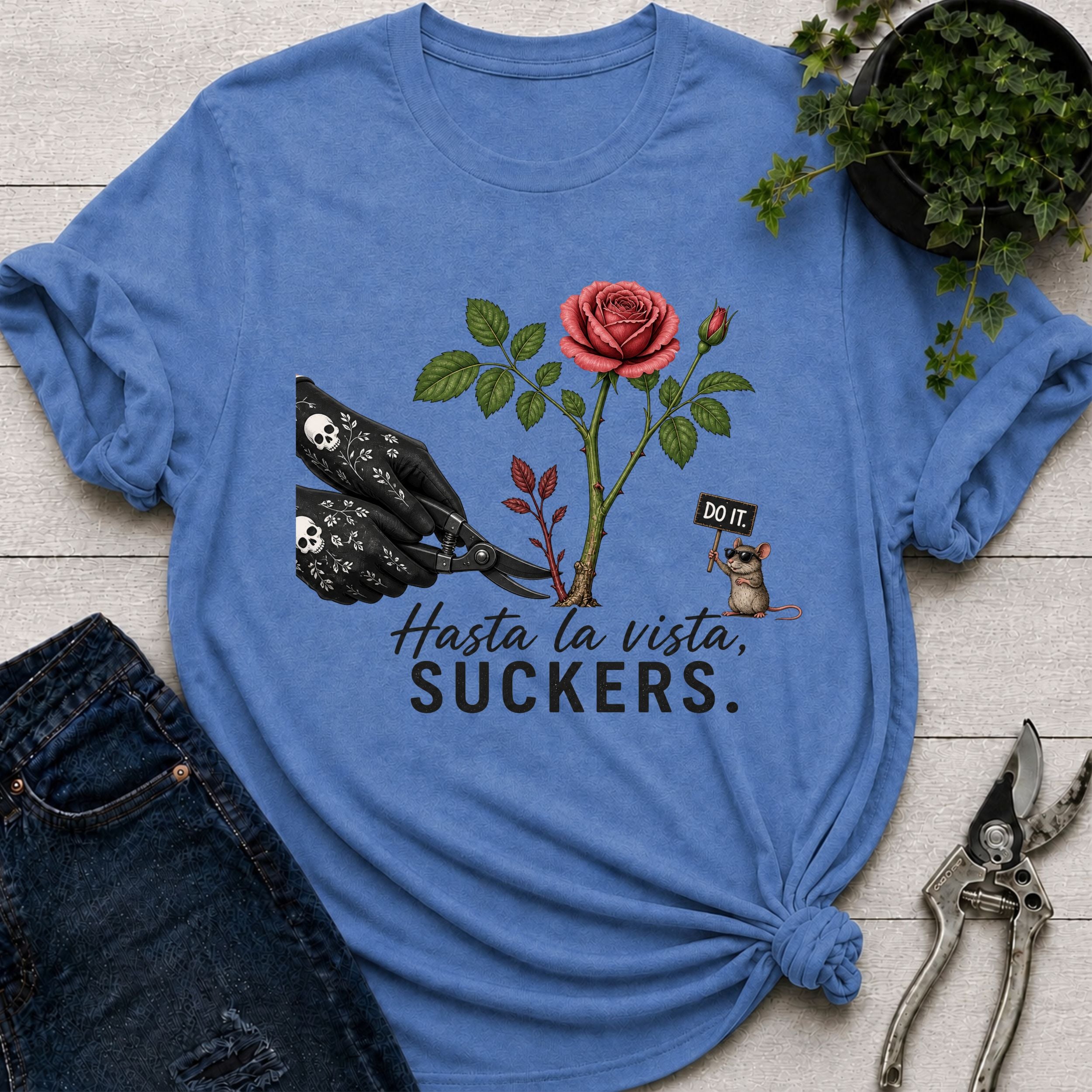 Hasta La Vista Mouse T-shirt