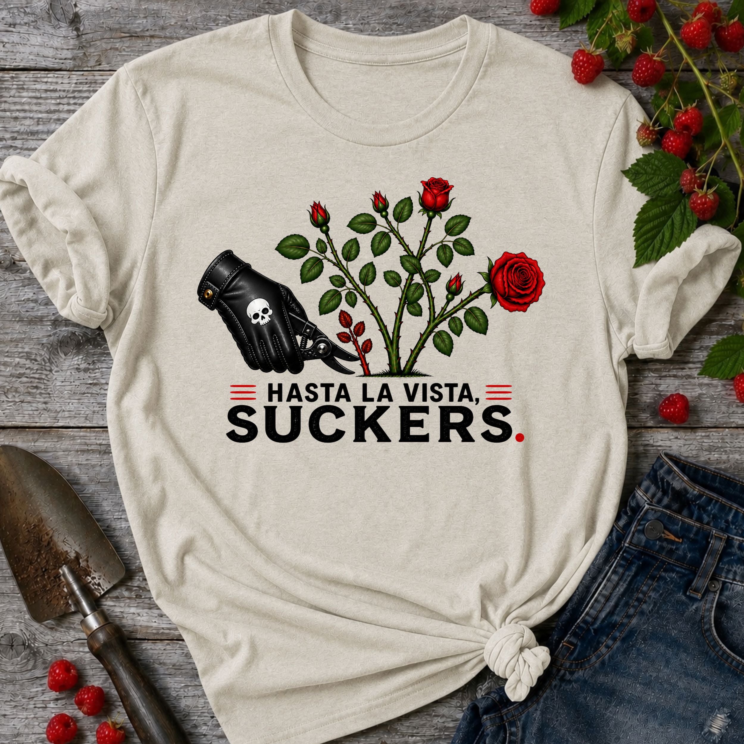Hasta La Vista Suckers T-shirt