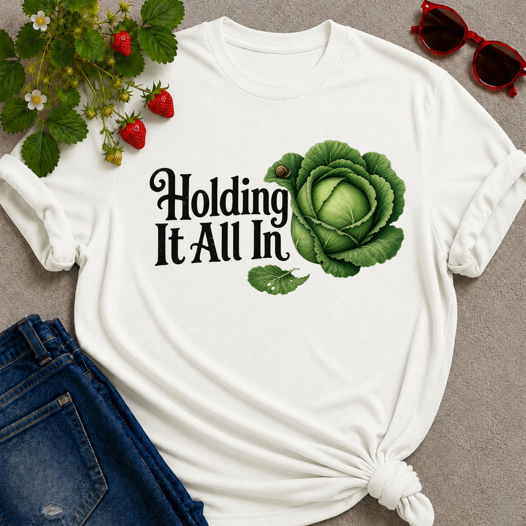 Holding it all in T-shirt