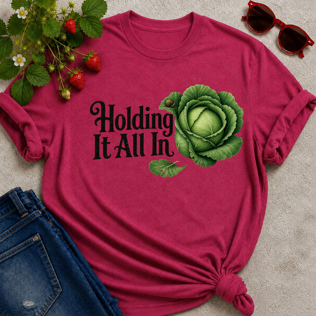 Holding it all in T-shirt