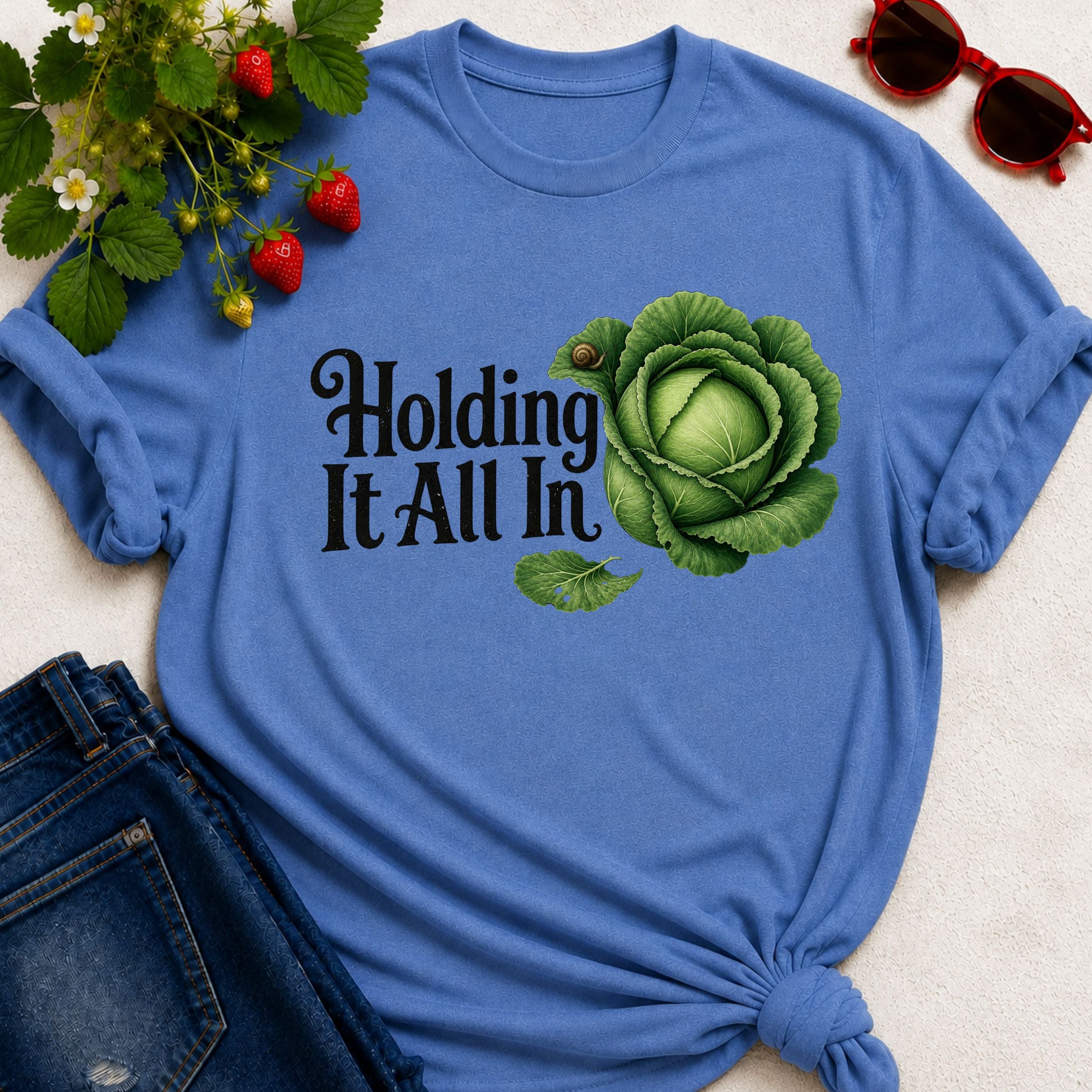 Holding it all in T-shirt