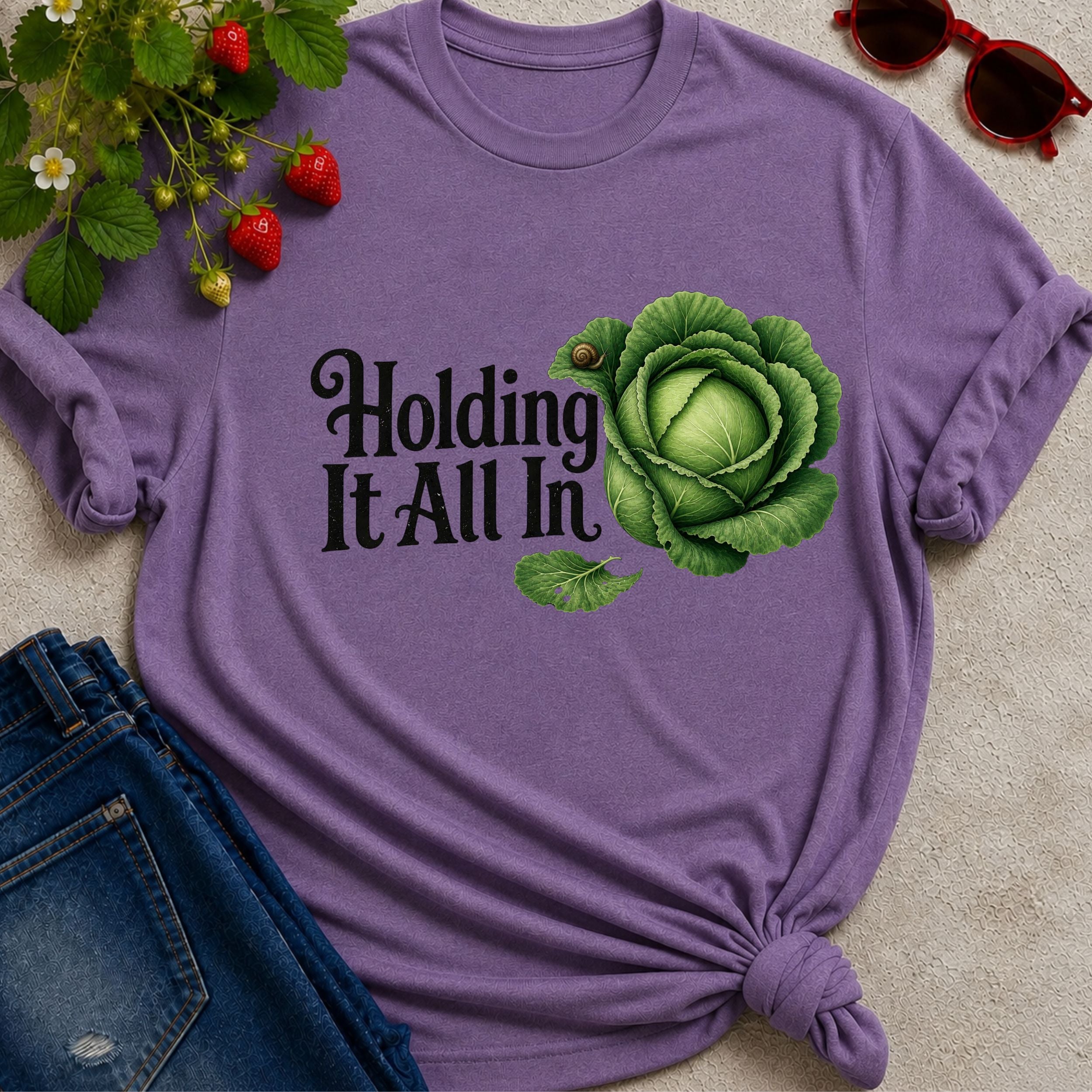 Holding it all in T-shirt