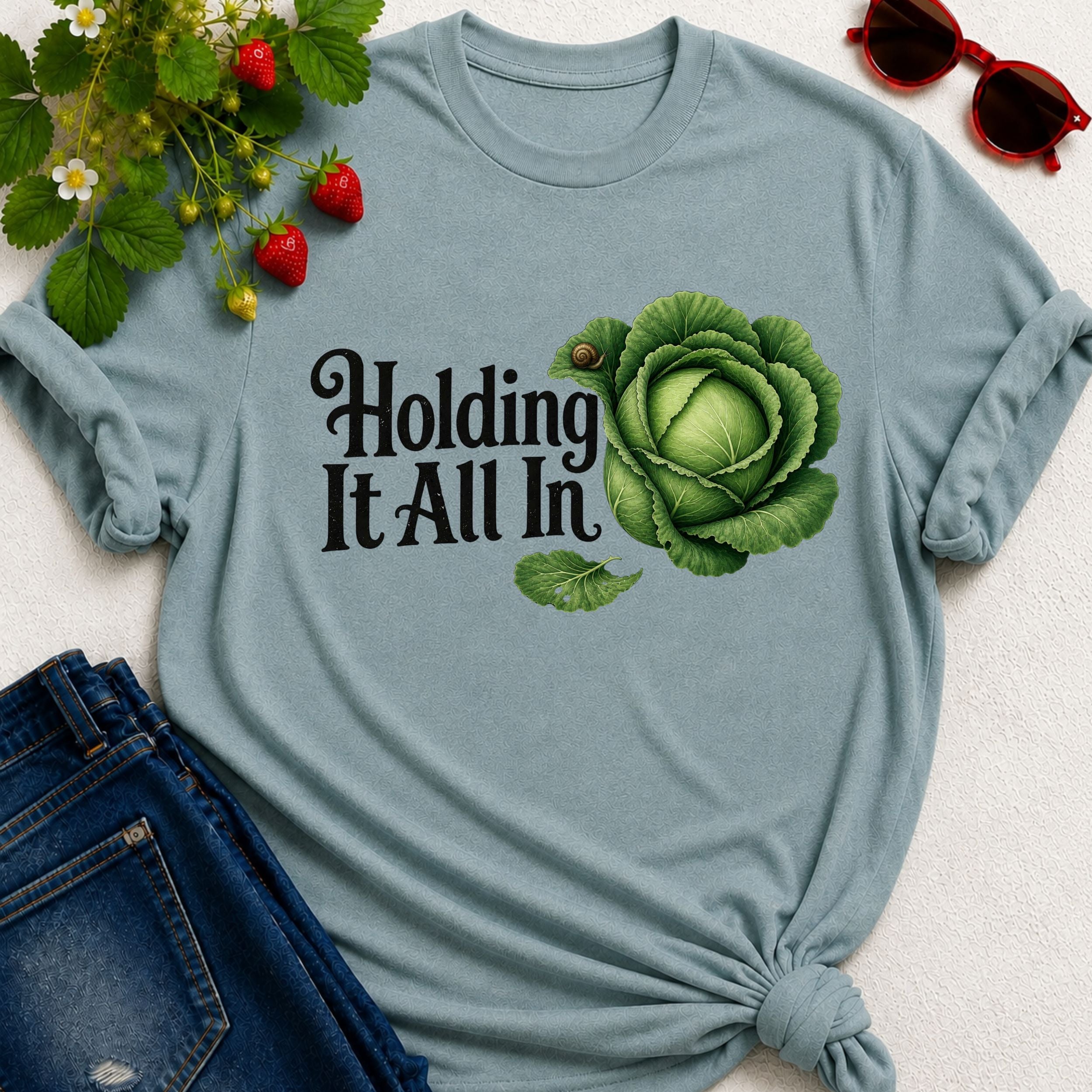 Holding it all in T-shirt