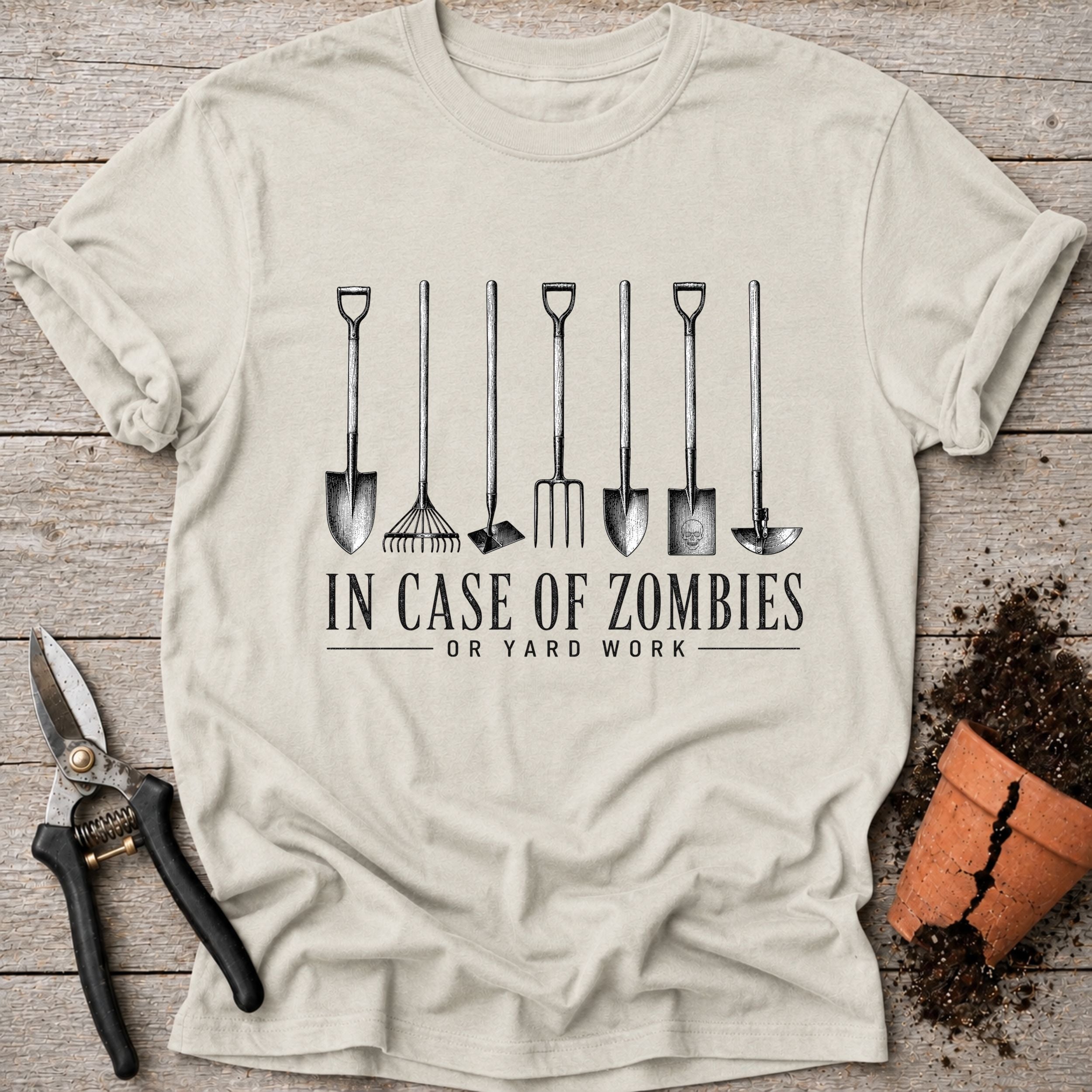 In case of Zombies T-shirt