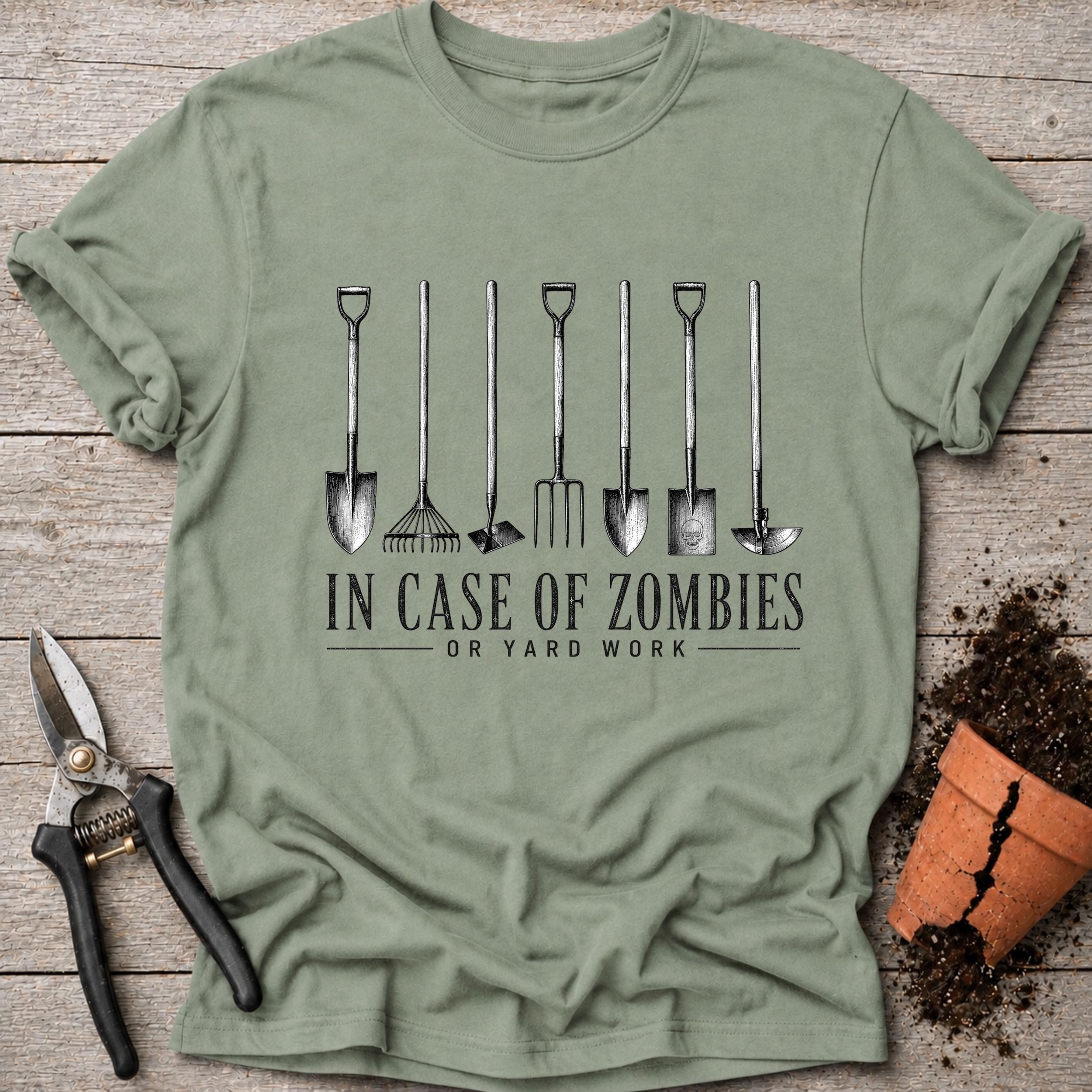 In case of Zombies T-shirt