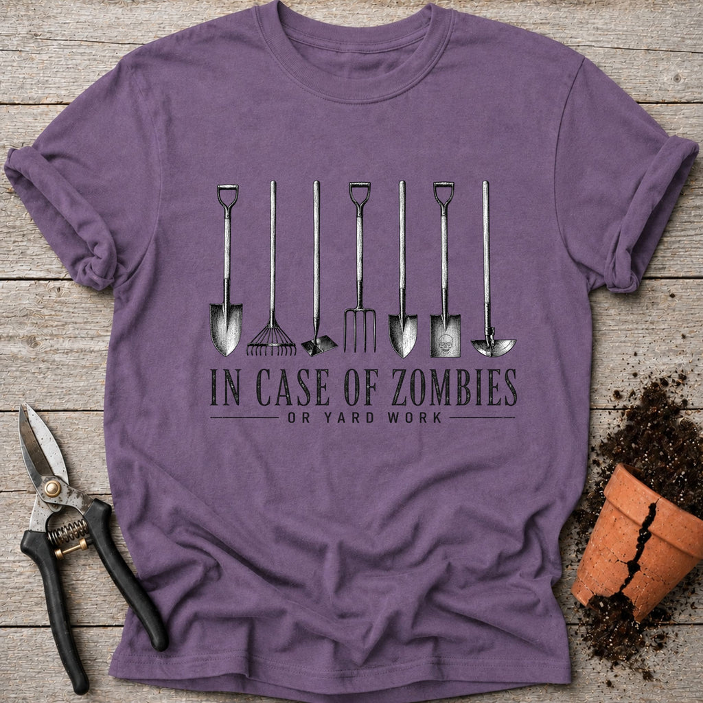 In case of Zombies T-shirt