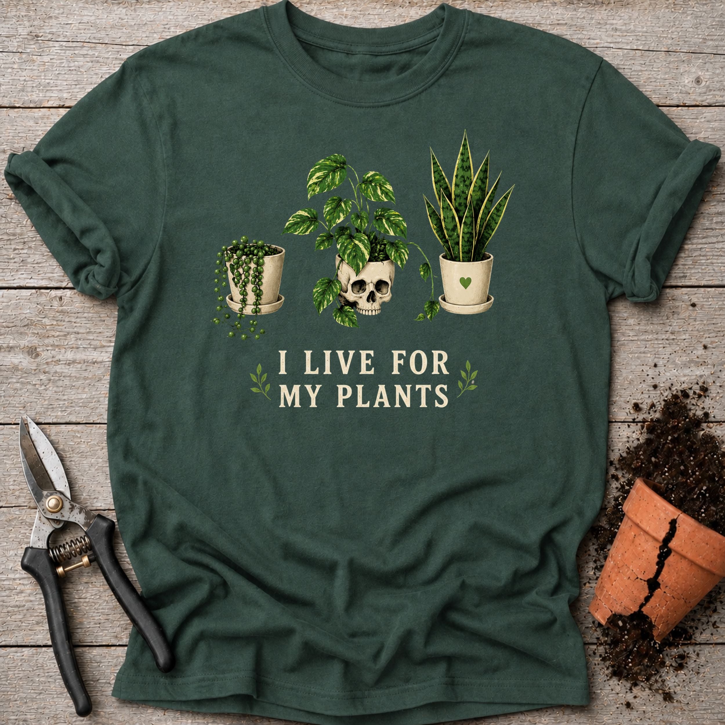 Live for Plants T-shirt