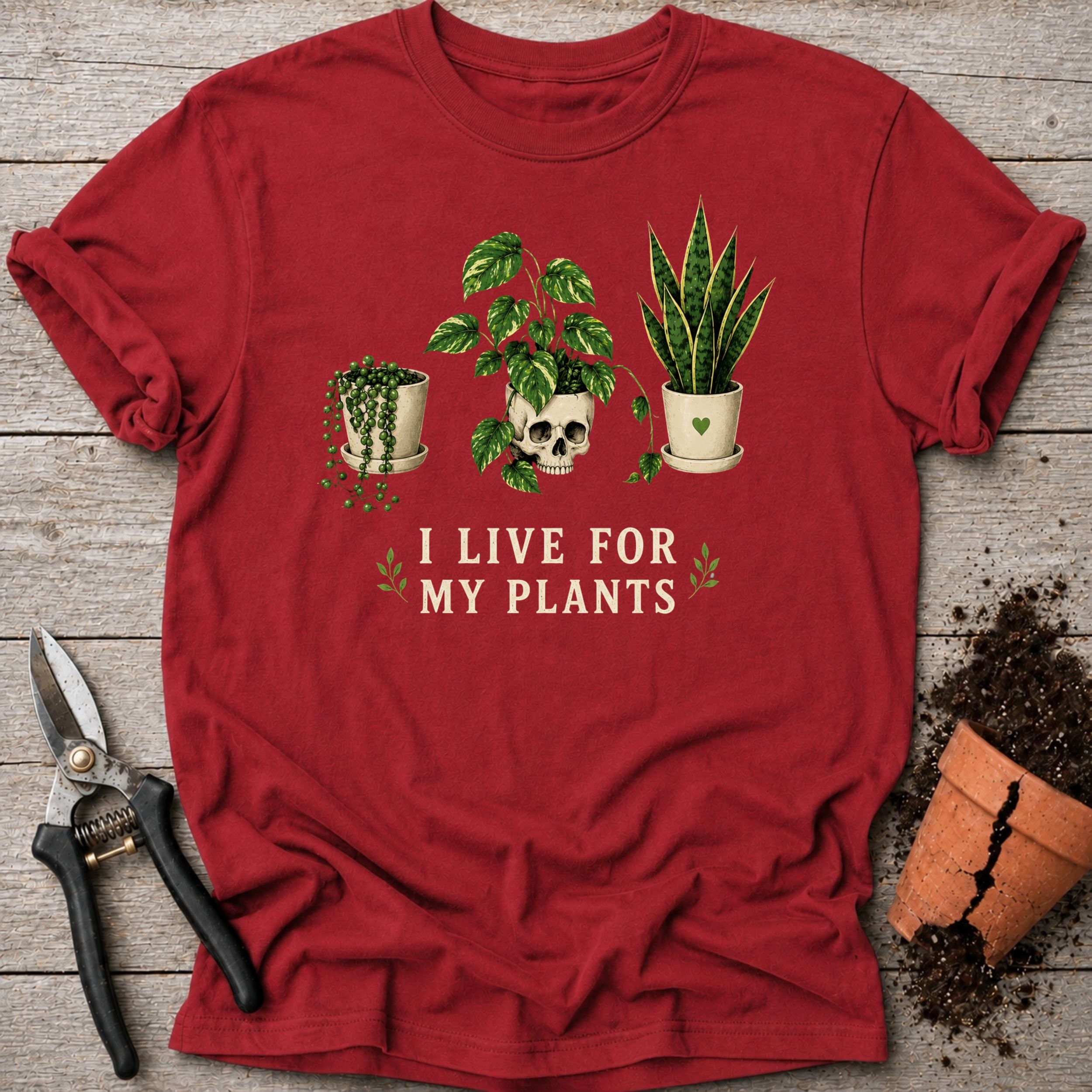 Live for Plants T-shirt