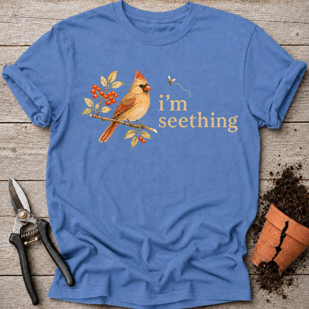 Seething Cardinal T-shirt