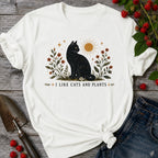 Plants and Cats T-shirt