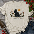 Plants and Cats T-shirt