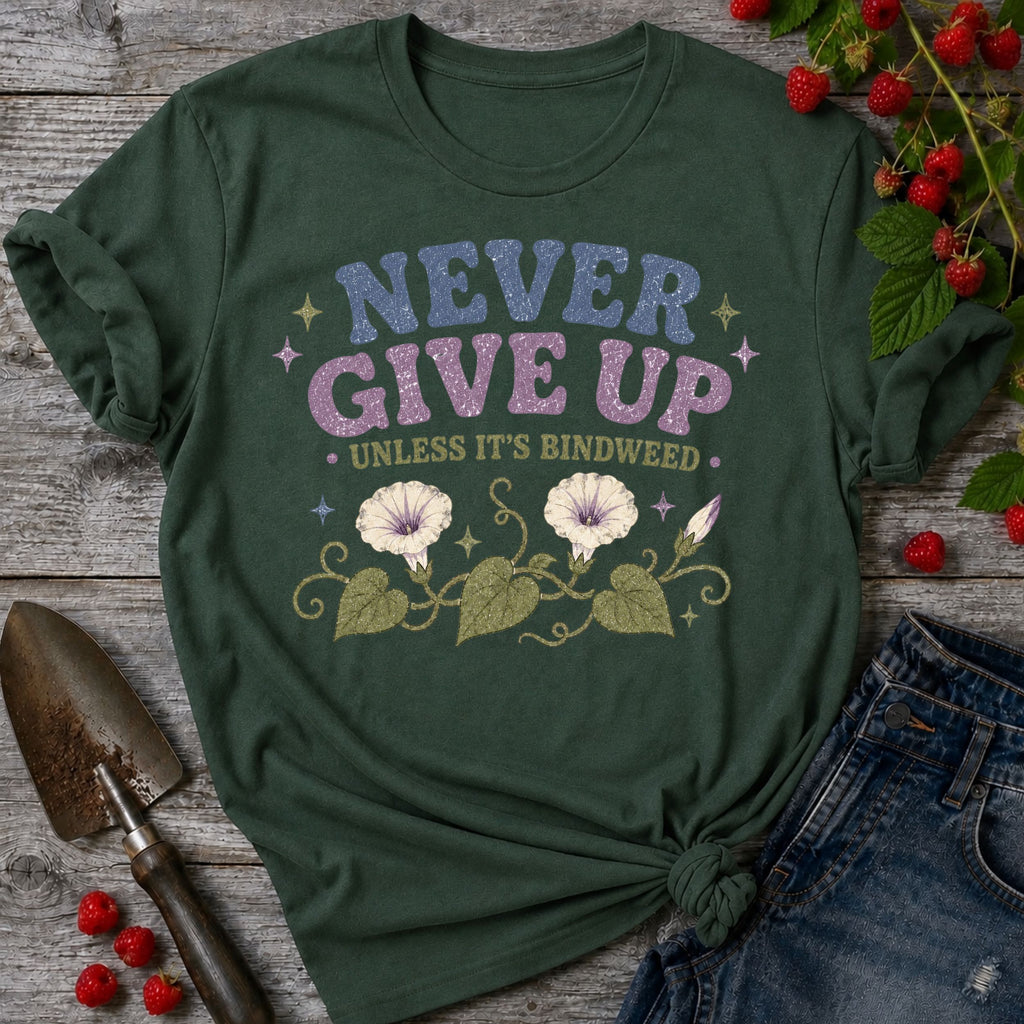 Never Give up Bindweed T-Shirt