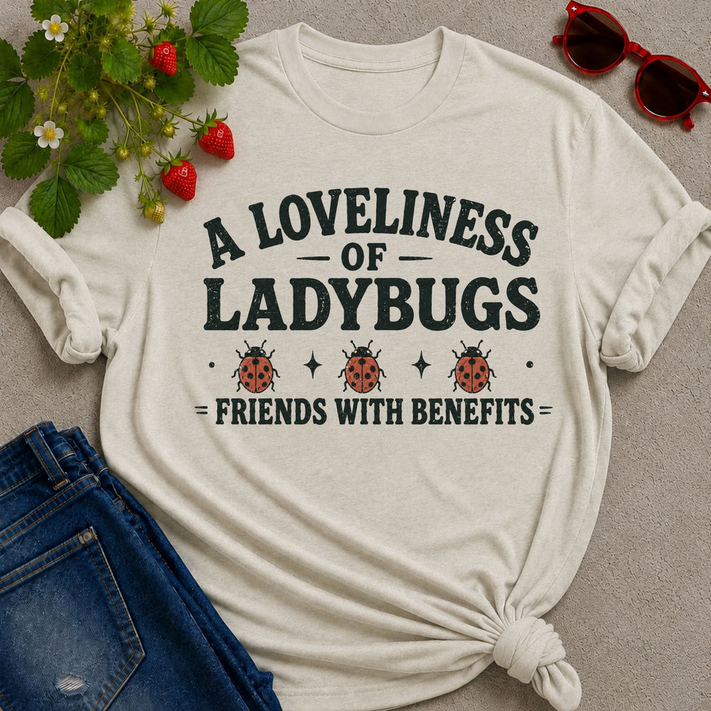 Loveliness Of Ladybugs T-Shirt