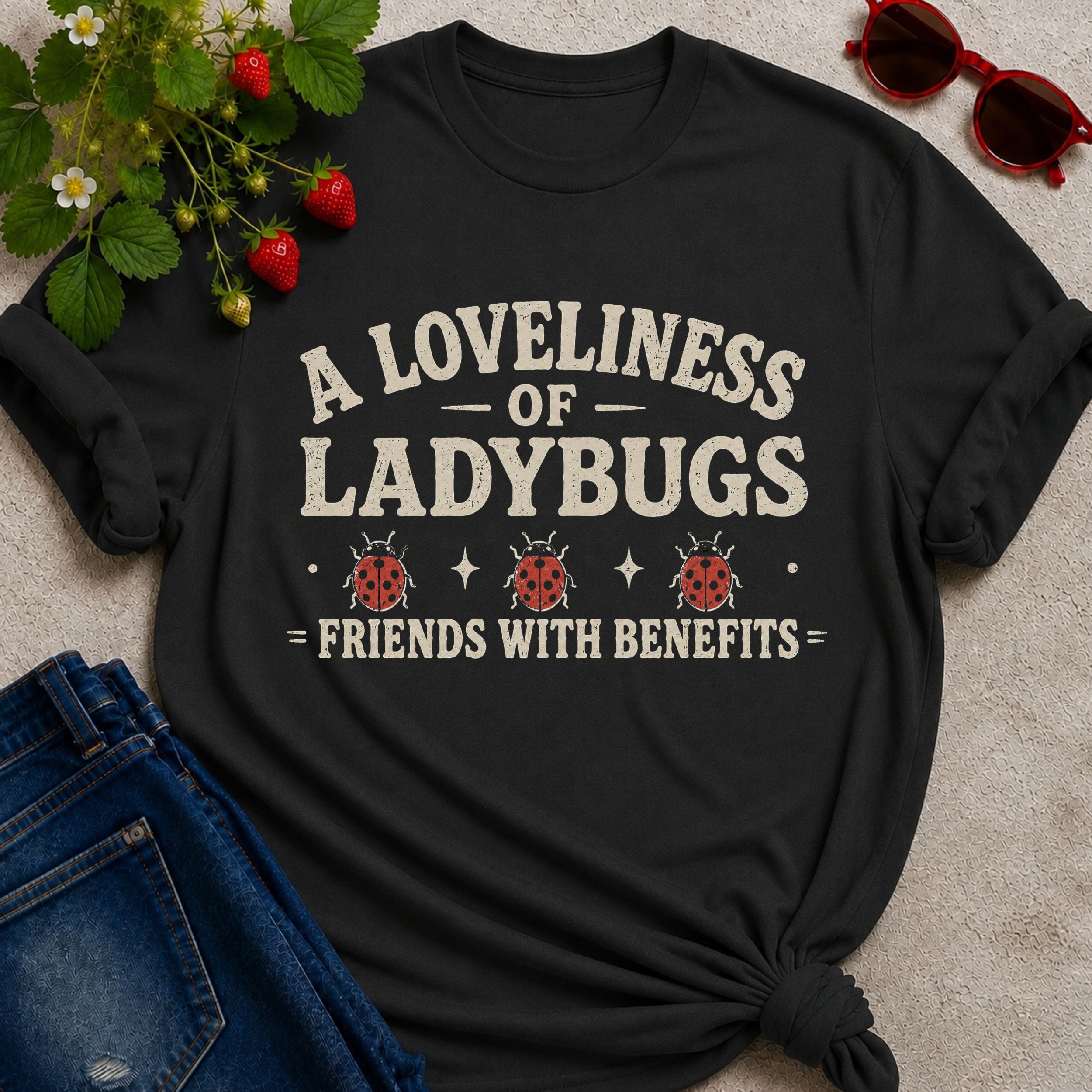 Loveliness Of Ladybugs T-Shirt