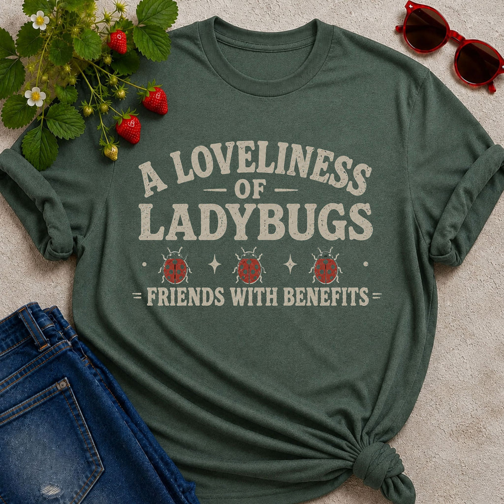 Loveliness Of Ladybugs T-Shirt