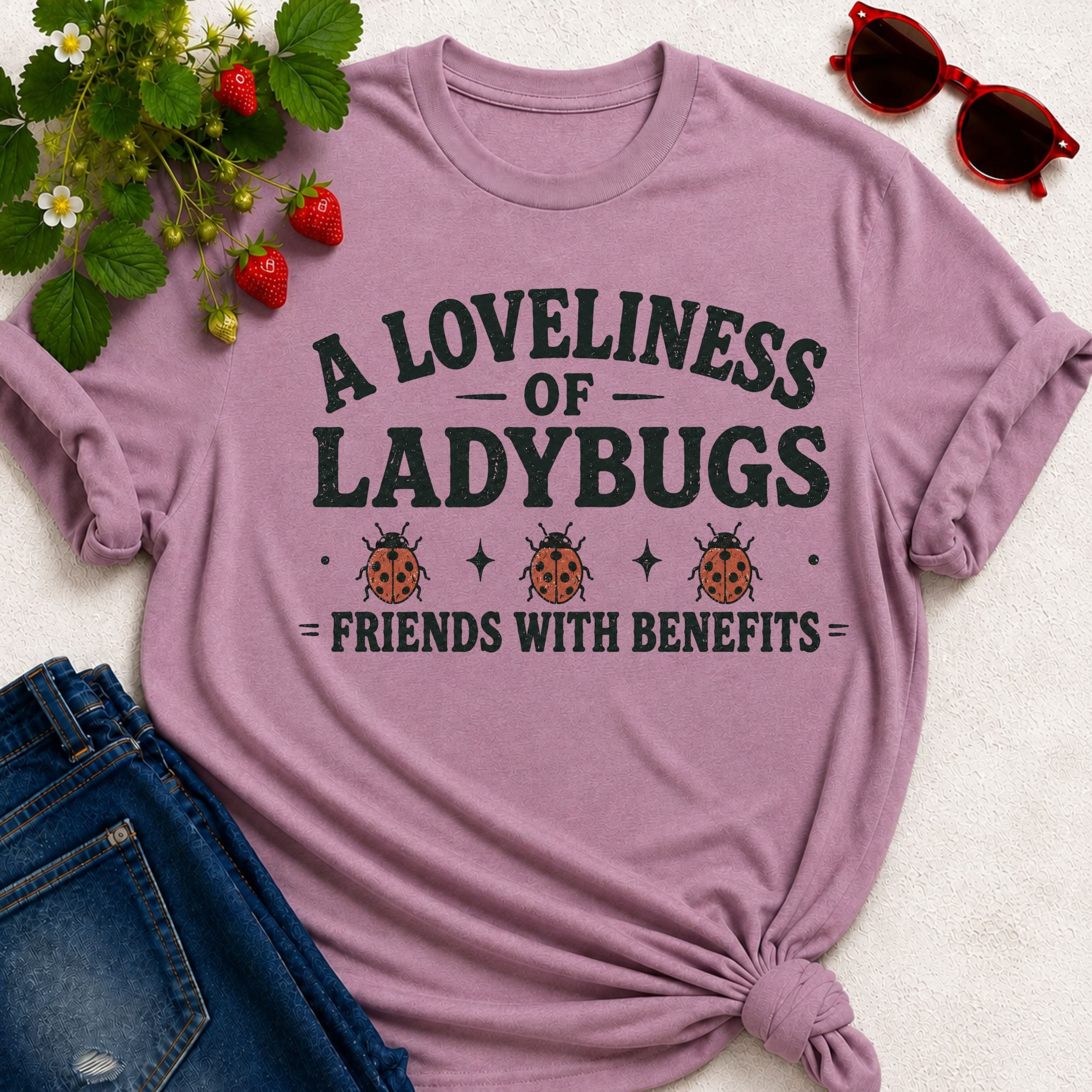 Loveliness Of Ladybugs T-Shirt