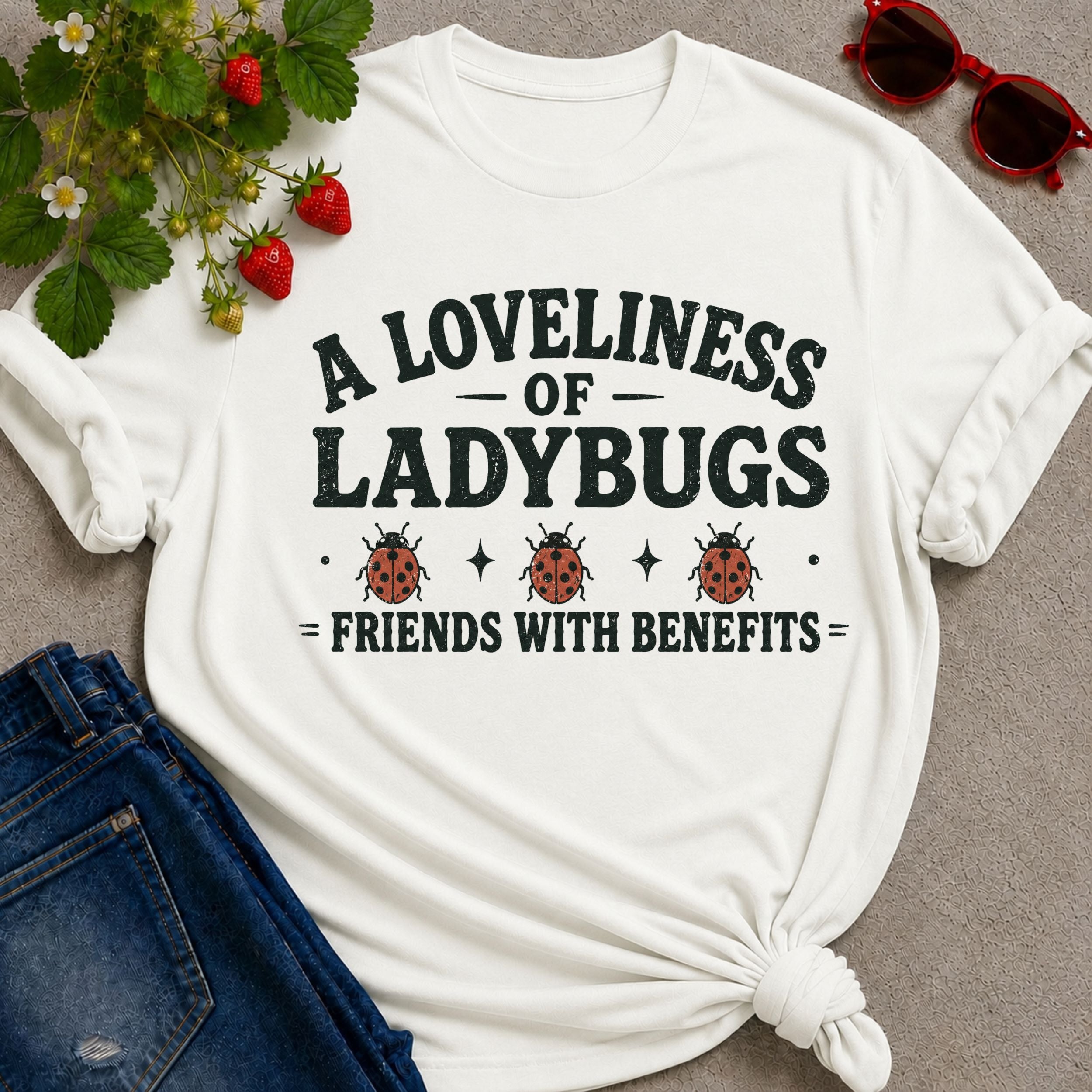 Loveliness Of Ladybugs T-Shirt